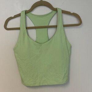 Fabletics Anywhere Cropped Built-In-Bra Tank sz small